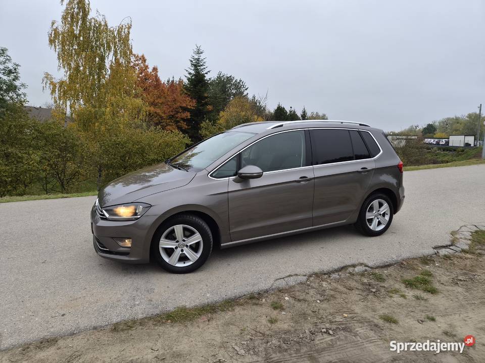 VW Golf Sportsvan 2014r 20D 150 Automat Mały 4/5