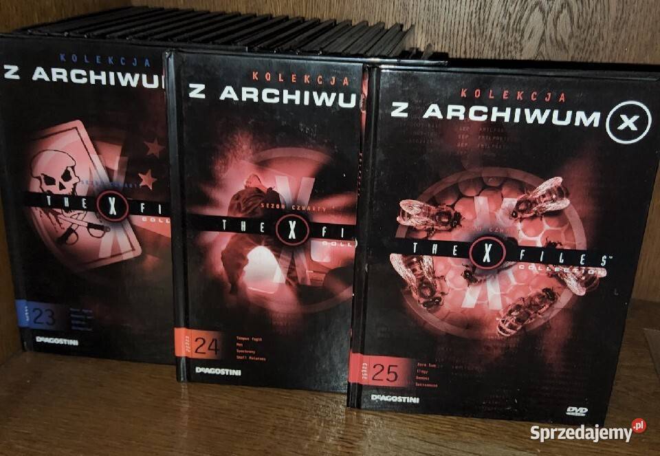 Archiwum X DVD książkowe deAgostini cz19 DVD śląskie Katowice sprzedam