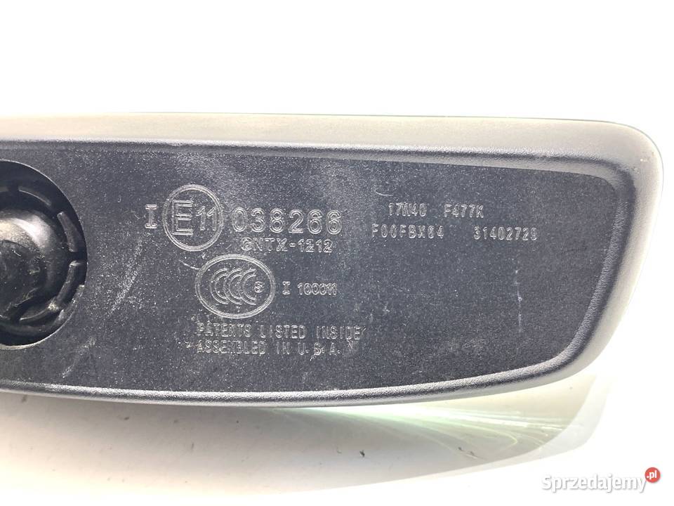 LUSTERKO WEWNĘTRZNE VOLVO V60 I 31402729 Kombi sprzedam