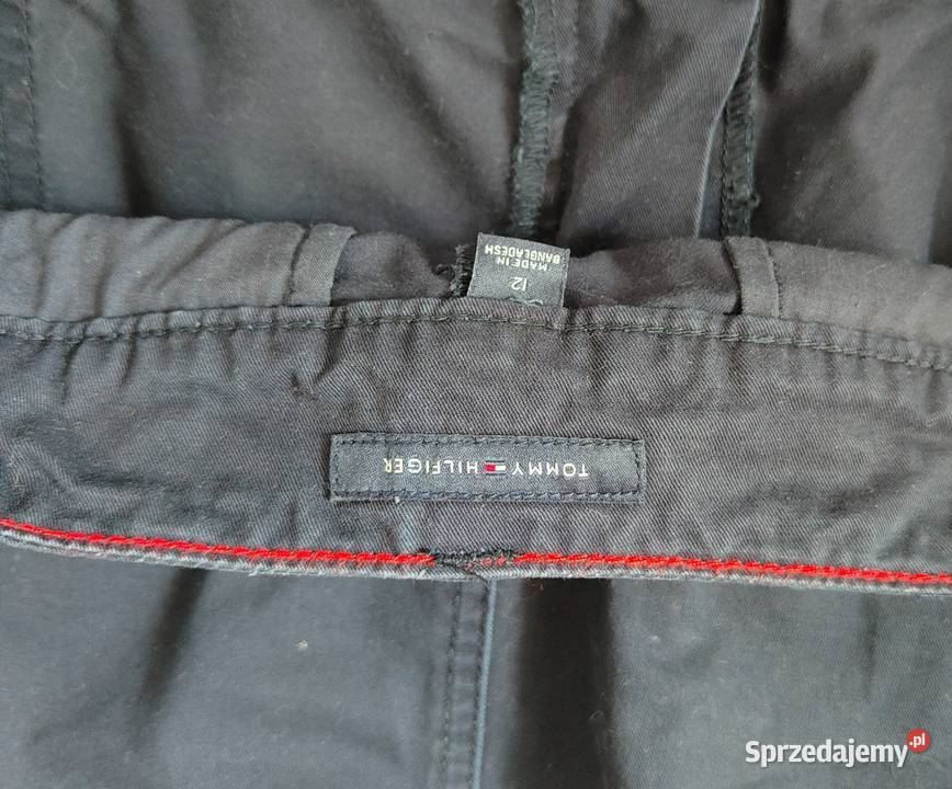 Granatowa spódnica TH Tommy Hilfiger L 40