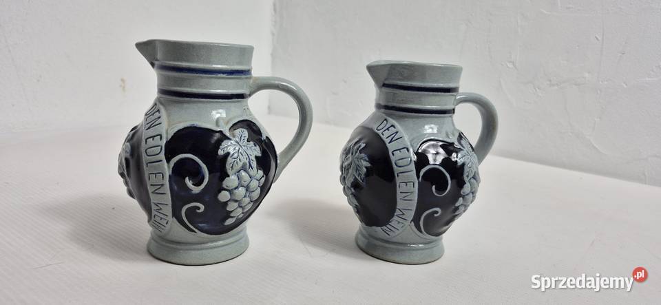 Zestaw 2 Dzbanków do Wina Kamionka Westerwald