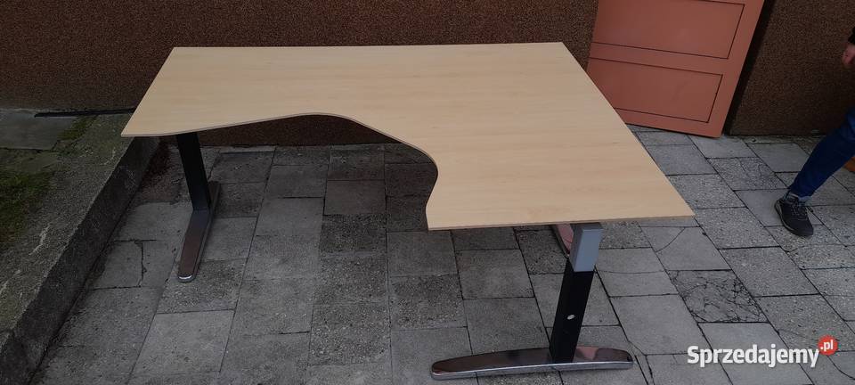 biurko narożnikowe z regulacją wysokości balma Poznań