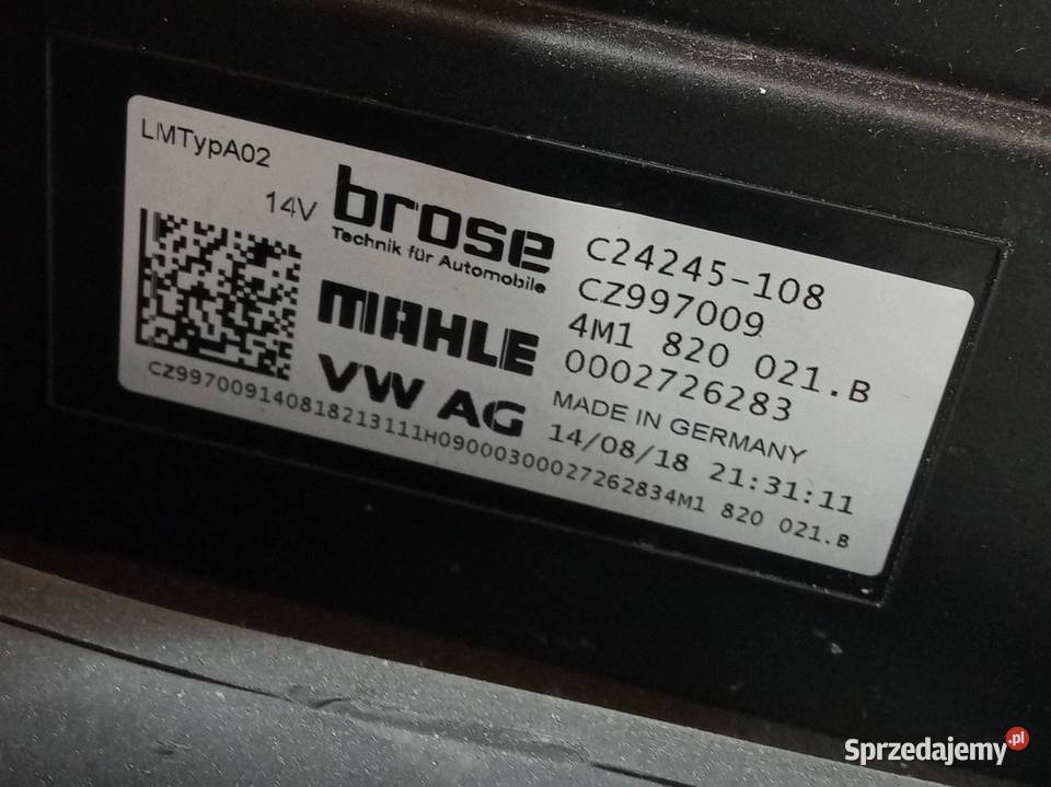 NAGRZEWNICA 4K1820005S Audi A7 II 20182025 C8