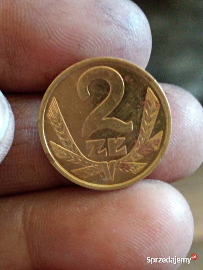 sprzedam monete 2 zl 1982 mosiadz Antyki, Sztuka, Kolekcje
