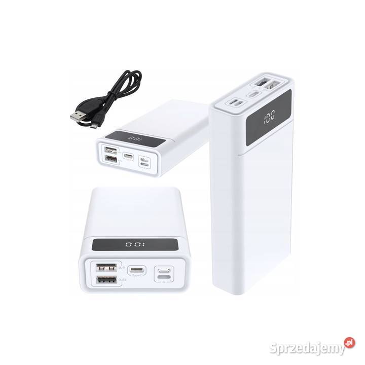 Power Bank Duża Pojemność 40000mAh 2x USB szybki Białystok
