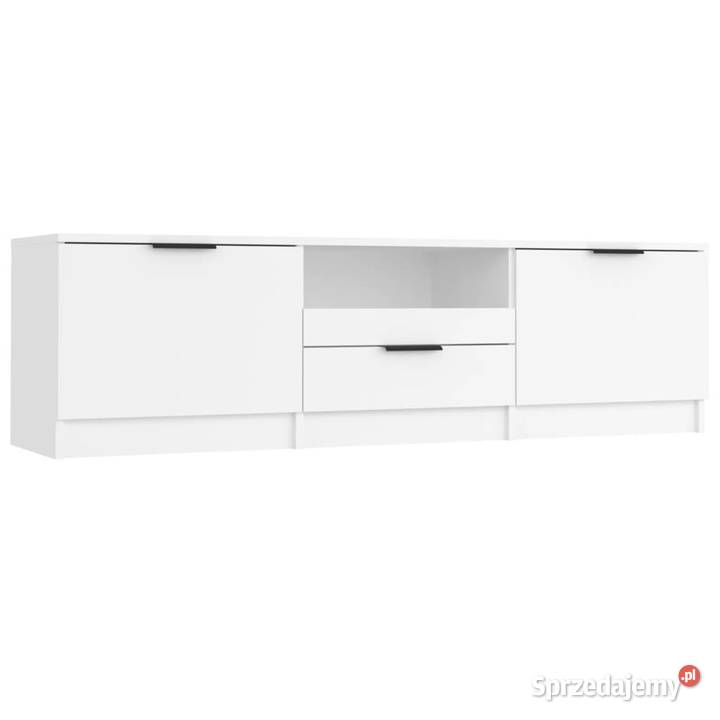 Szafka pod telewizor biała 140x35x40 WM811448 Warszawa