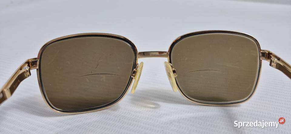 Okulary LUXOTTICA KLIX 2 Vintage Italy Pozłacane Uniseks Okulary Biłgoraj