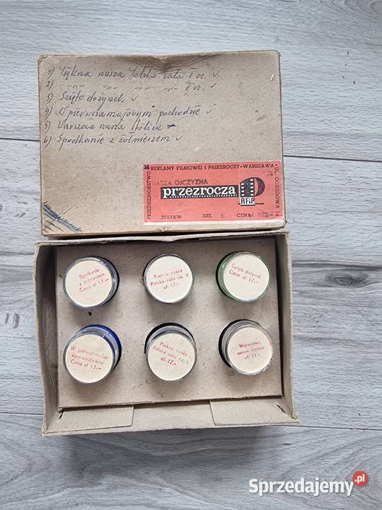 10 x Bajka Bajki Przeźrocza Rzutnik Oryginał Sosnowiec