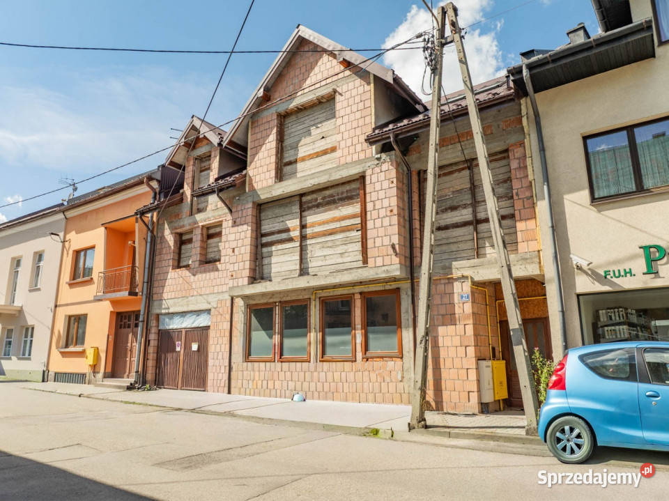 Dom w centrum Nowego Targu balkon Nowy Targ