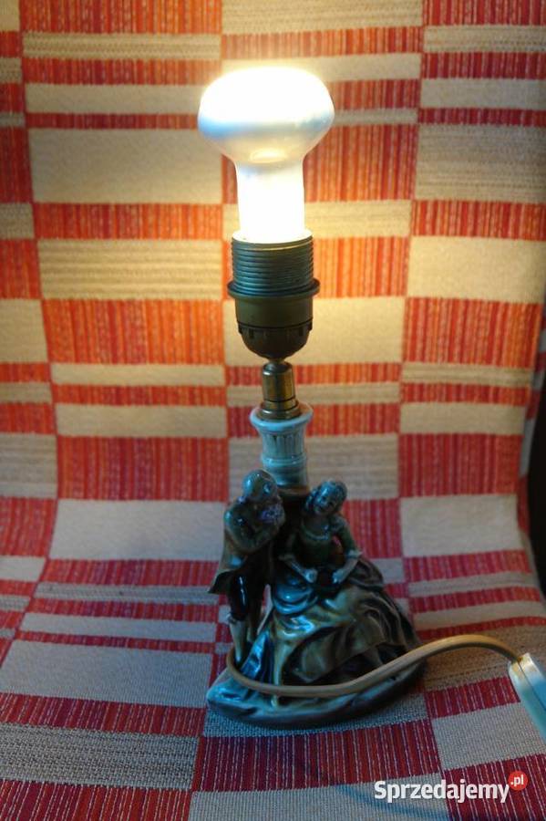 Porcelanowe figurki lampka GRFENTHAL THRINGEN Podkowa Leśna