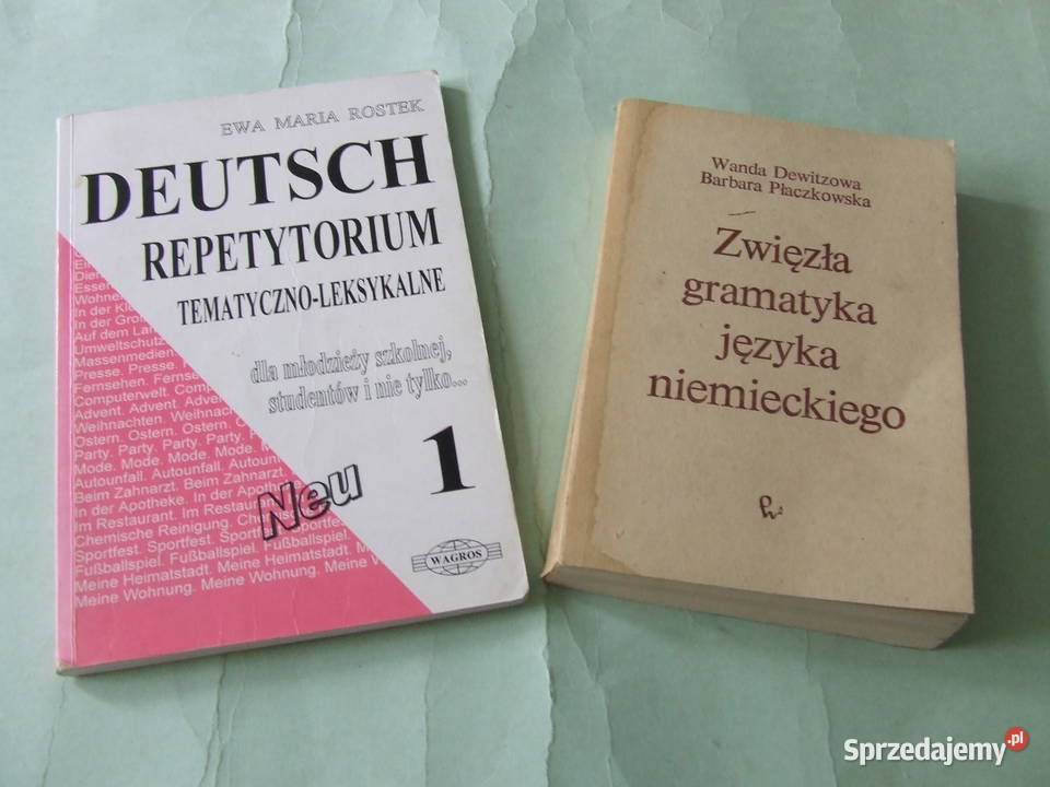 Zwięzła gramatyka języka niemieckiego Deutsch Repetytorium 1