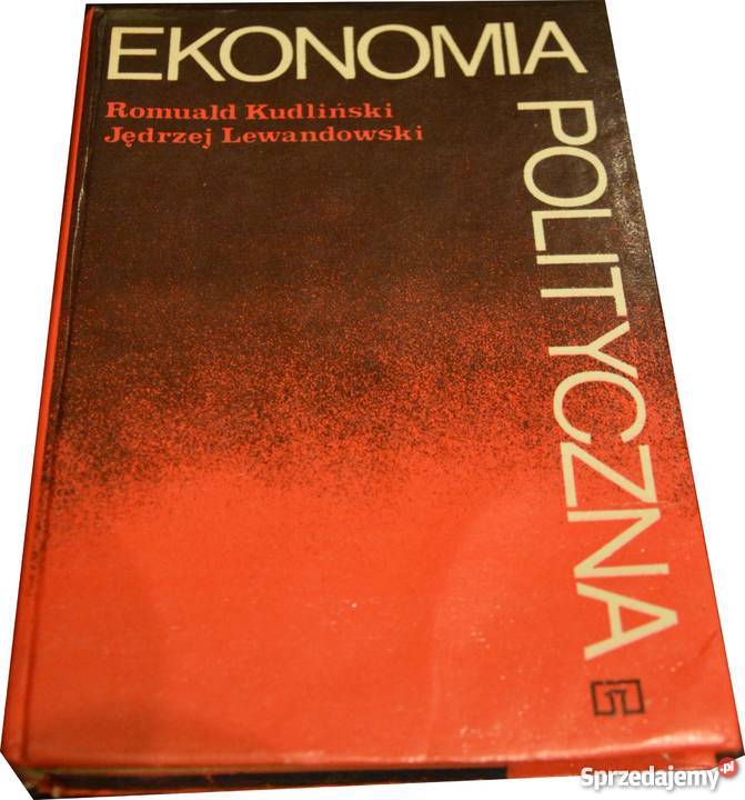 EKONOMIA POLITYCZNA KUDLIŃSKI LEWANDOWSKI fa Goleniów sprzedam