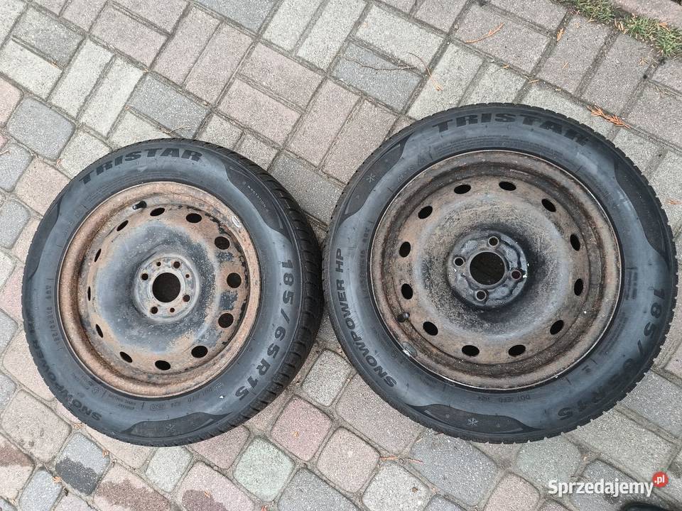 Koła zimowe do samochodu fiat 1856515 felga 4x98 Samochodowe Głowno sprzedam