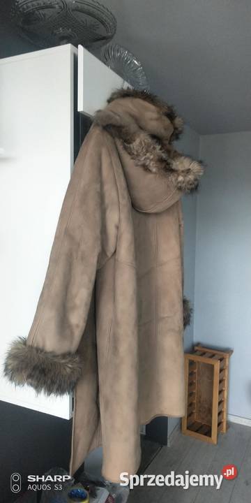 Kożuch płaszcz zimowy damski Łódź