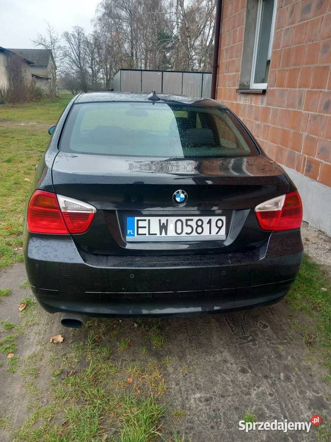 BMW E90 318i czarny Wola Rakowa