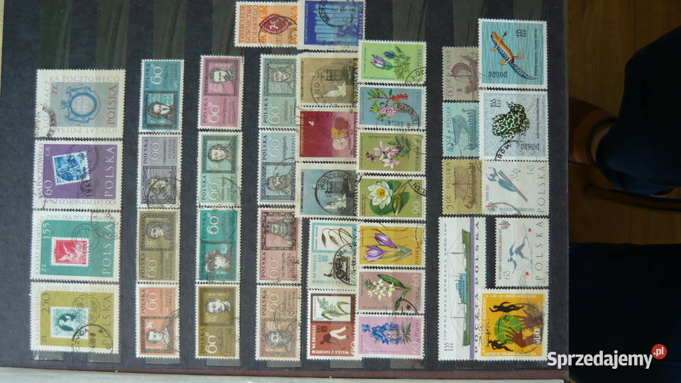 Znaczki polskie z PRL u Myszków