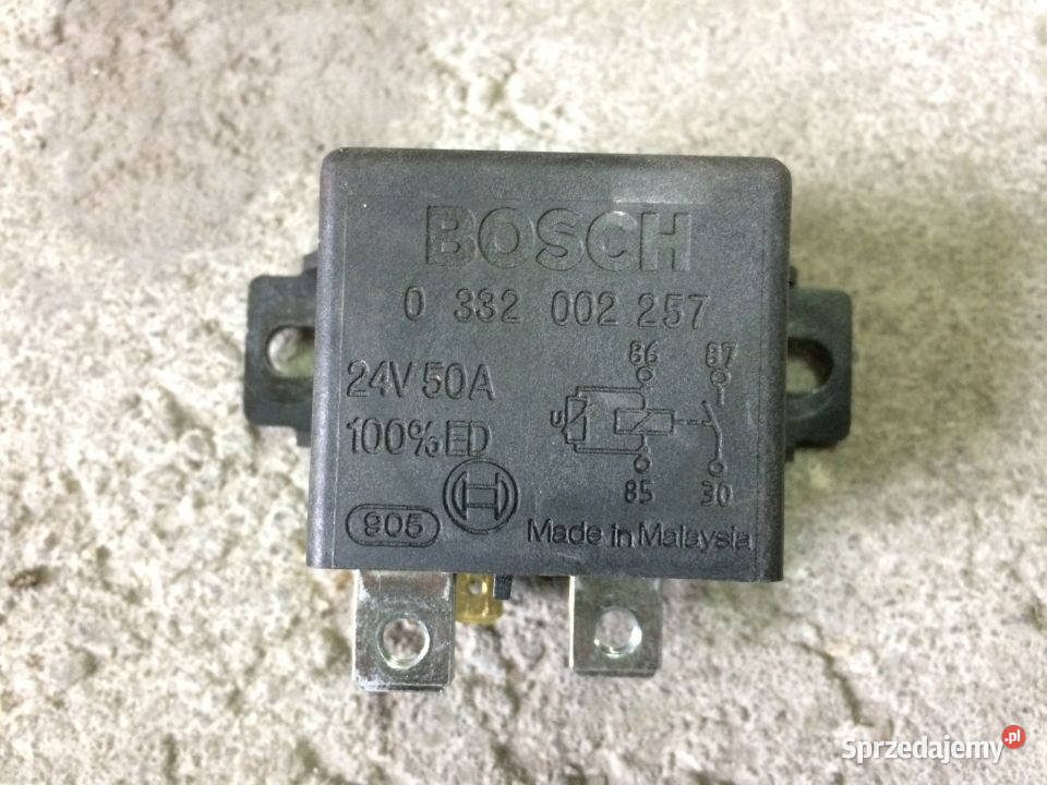Przekaźnik wzmacniacza rozruchu BOSCH 033200225 ciężarowe Maszewo sprzedam