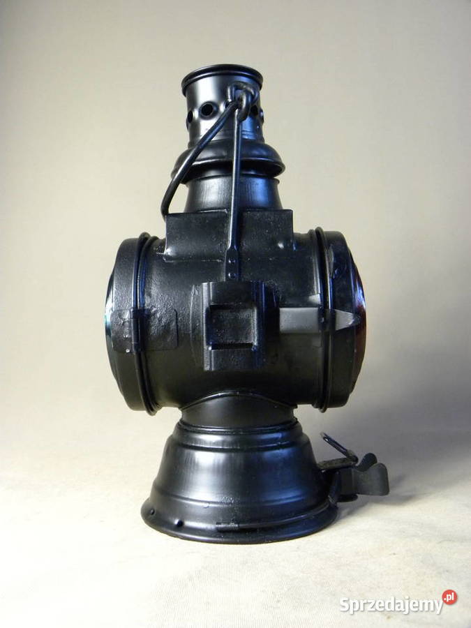 Kolekcjonerska lampa naftowa kolejowa semaforowa Legnica