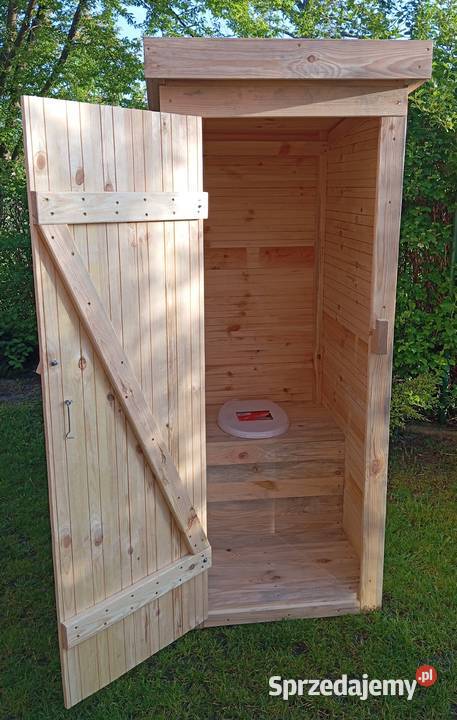 Toaleta Drewniana Z Deski Heblowanej Wychodek Wrocław