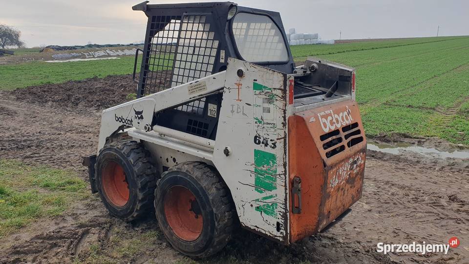 Bobcat 643 miniładowarka ładowarka Stan Do hodowli zwierząt Garwolin