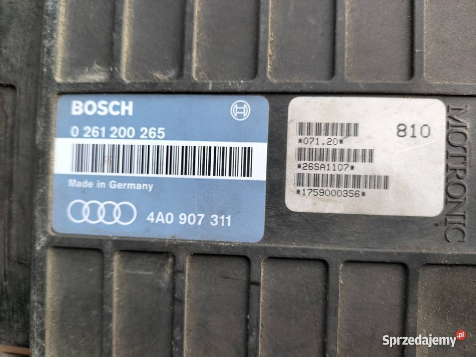 KOMPUTER STEROWNIK AUDI 100 C4 0261200265 Kamień-Kolonia