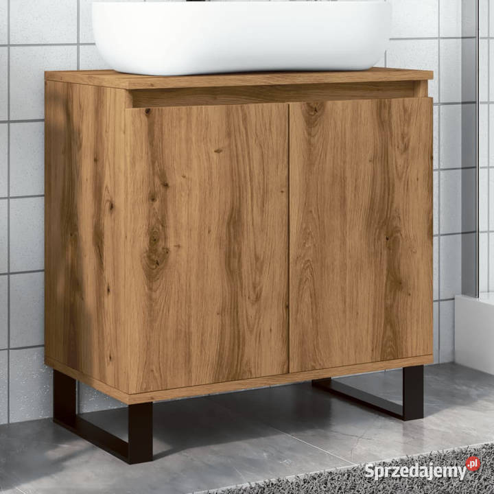 Szafka łazienkowa dąb artisan 58x33x60 WM857221 Warszawa