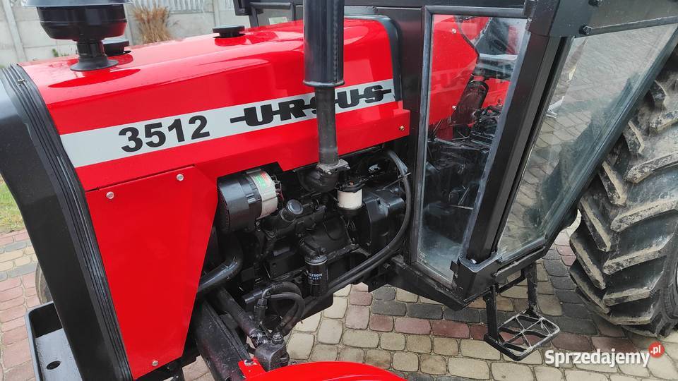 URSUS 3512 MF 255 wspomaganie 4 nowe opony mazowieckie Przytyk