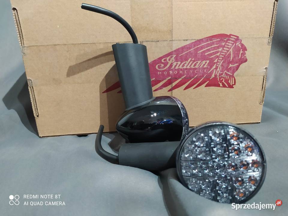 INDIAN SCOUT BOBER KIERUNKOWSKAZ MIGACZ LED HD opolskie Luboszyce sprzedam