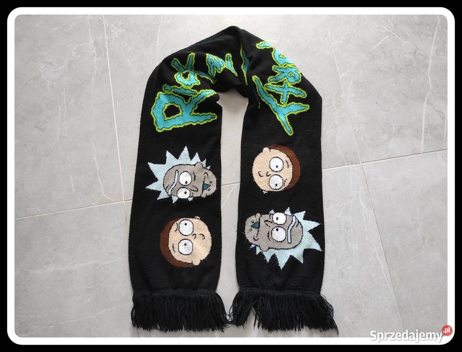 Rick and Morty ciepły szalik uniwersalny sprzedam