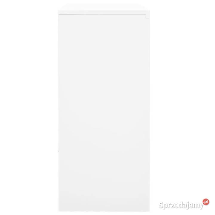 Szafka biurowa z przesuwnymi drzwiami biała mazowieckie