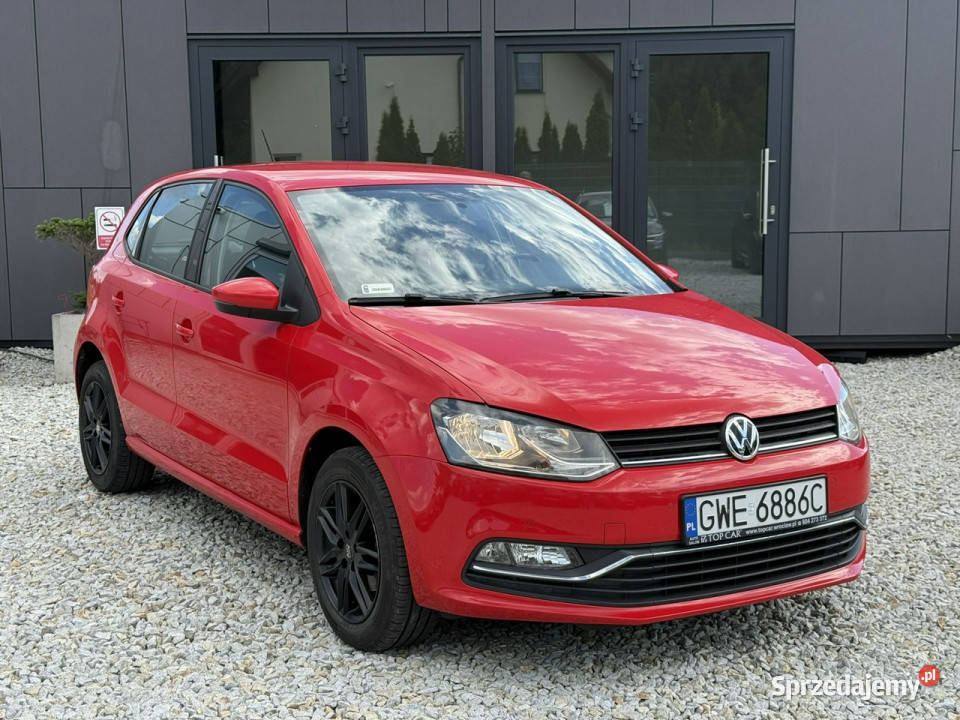 Volkswagen Polo 12 TSi BMT 90 2015r Salon 54 V gniazdo USB Wrocław