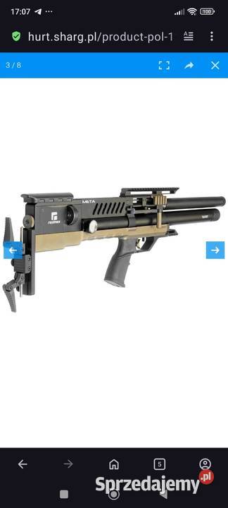 Wiatrówka PCP Reximex Meta Bronze 55 mm z Ruda Śląska sprzedam