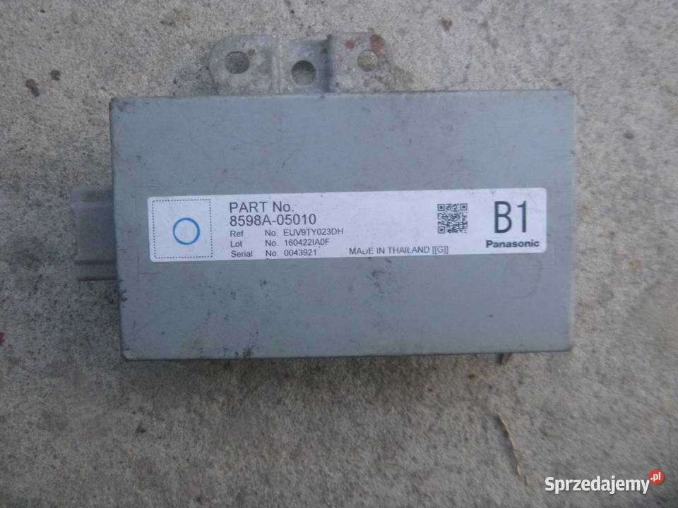 MODUŁ DRZWI TOYOTA AVENSIS T27 8598A05010 osobowe Lublin sprzedam