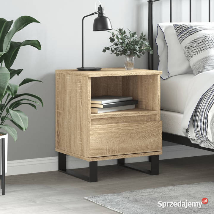 Szafka nocna dąb sonoma 40x35x50 materiał Warszawa