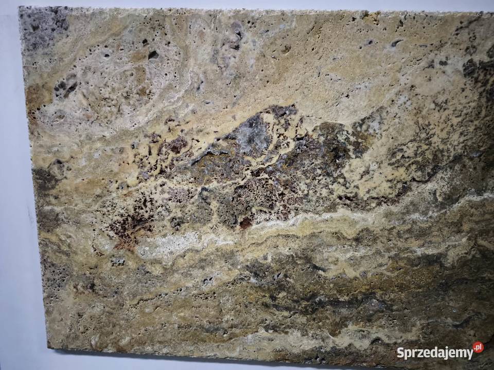Płytki Trawertyn Scabos szczotkowane i dłutowane Gdynia sprzedam