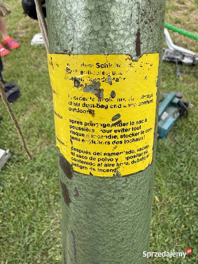Cyklinarka do parkietu Lgler ELF Poznań