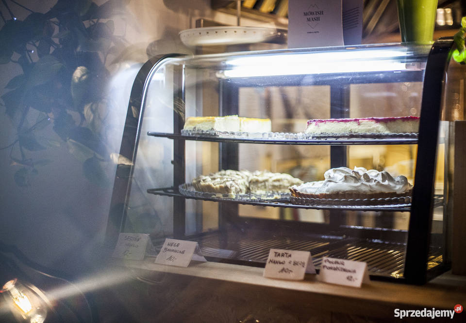 Witryna chłodnicza gablota do ciasta kawiarnia Biznes i Przemysł wielkopolskie Poznań