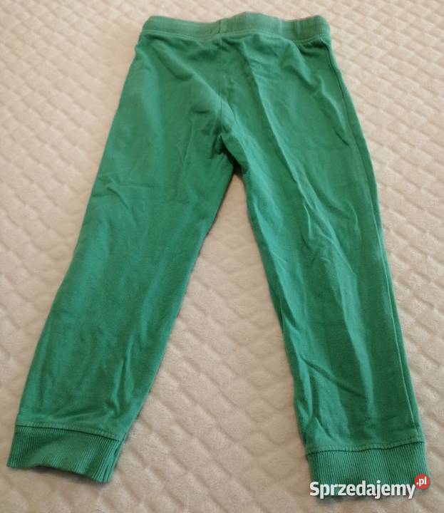 Spodnie dresowe zielone 98 Baby Odzież Czeladź
