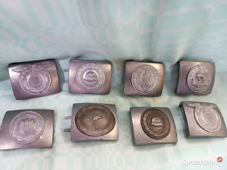 Niemiecka klamra do pasa aluminiowa Kraków