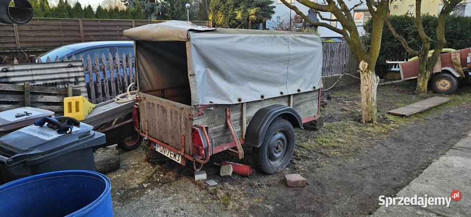 sprzedam przyczepę wielkopolskie