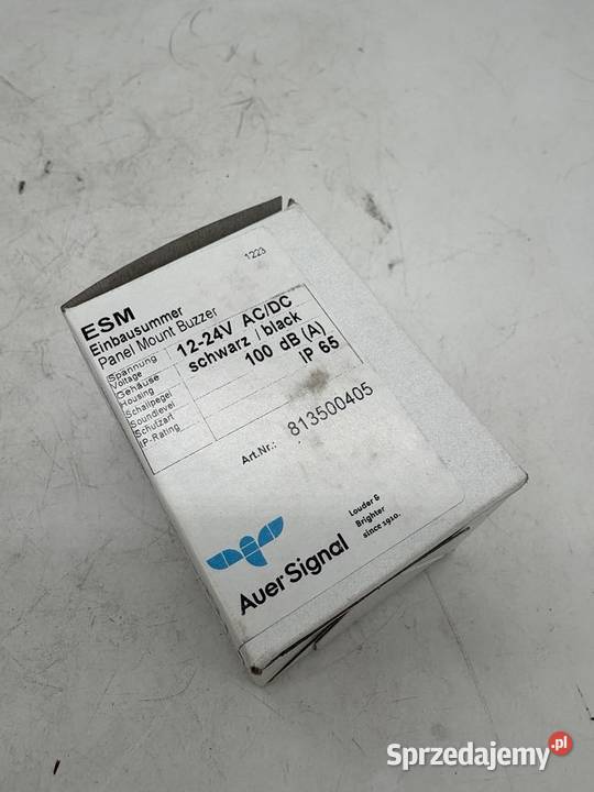 Auer Signal ESM Panel Mount Buzzer