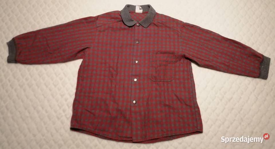 Koszula chłopięca długi rękaw Petit Bateau 110 w Czeladź