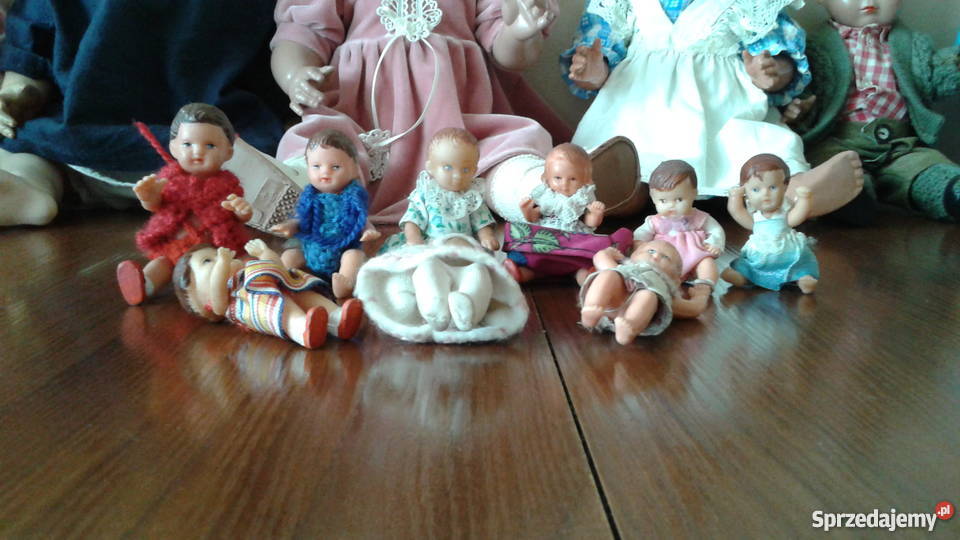 Stare zabawki stara lalka mebelki lalek