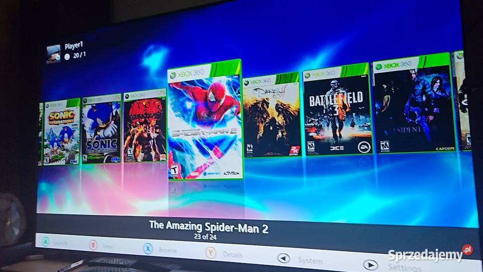 Konsola Xbox 36024gry Kultura i Rozrywka Myślibórz