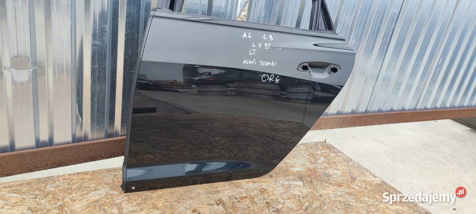 DRZWI LEWY TYŁ AUDI A6 C8 LY9T AVANT KOMBI ORG Przystajń