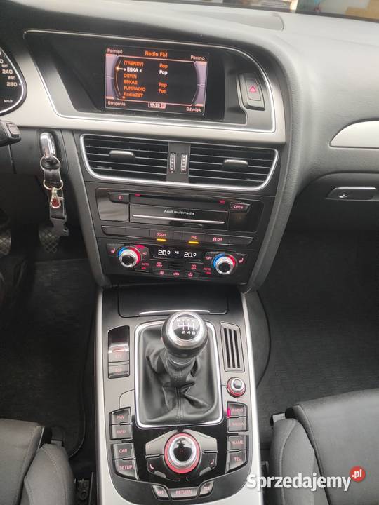 Audi A4 B8 Avant 20 TDI 177 SLINE BiXenon BONAVI grafitowy Falejówka sprzedam
