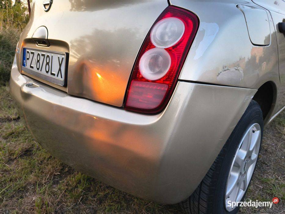Nissan Micra K12 12 benzyna poduszka powietrzna