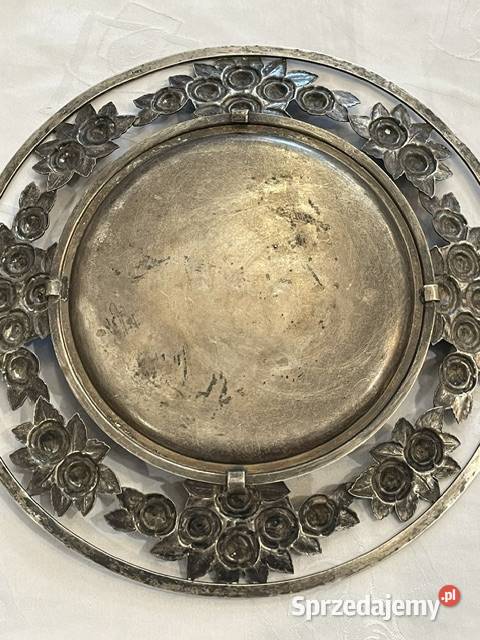 Judaistyczna taca dekoracyjna z Gwiazda Dawida Pozostałe Kraków