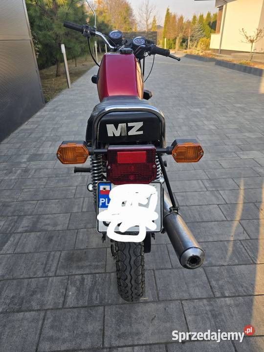 MZ etz 251 zarejestrowana Kajew