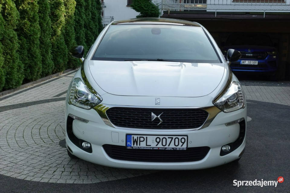 Citroen DS5 PółSkóry Biała Perła Panorama komputer pokładowy DS5 Płońsk